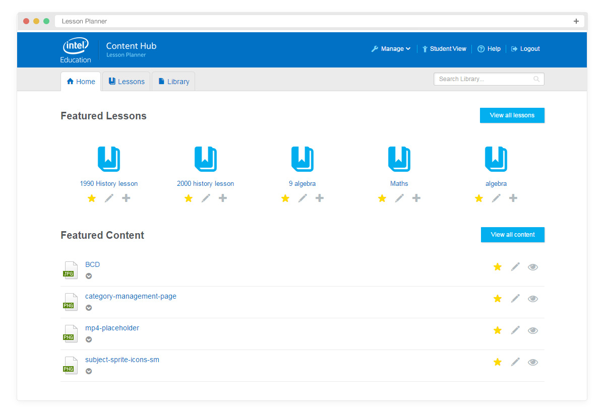 Lesson Planner Home v3