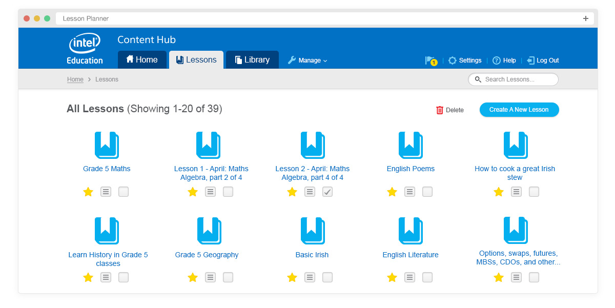 Lesson Planner Lessons v2