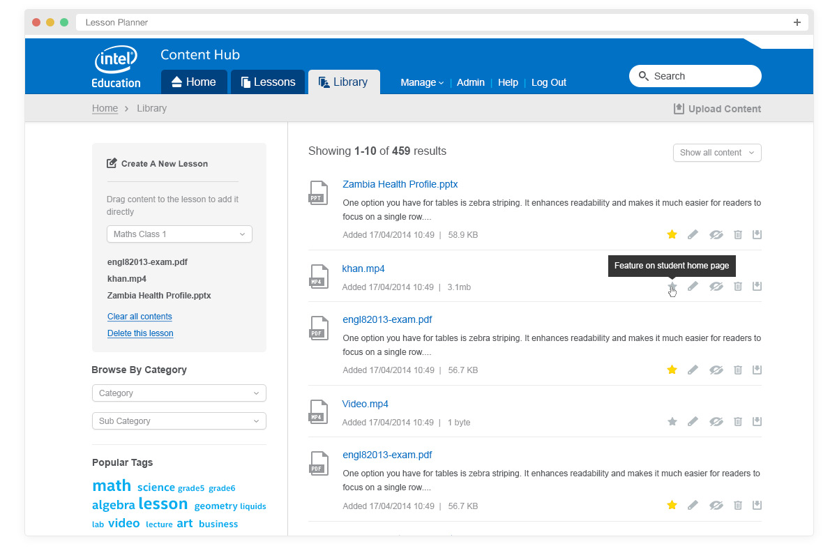 Lesson Planner Library v1
